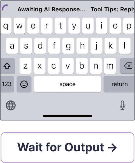 high fidelity screen: waiting for server response to be generated